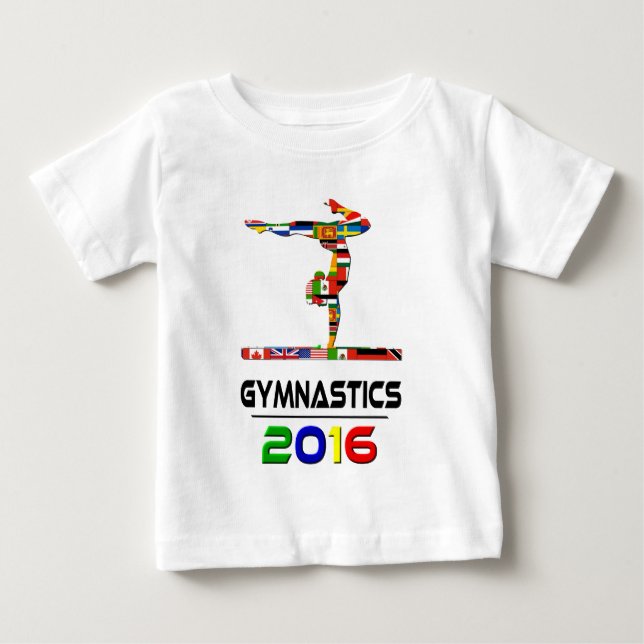 T-shirts 2016: Ginástica (Frente)