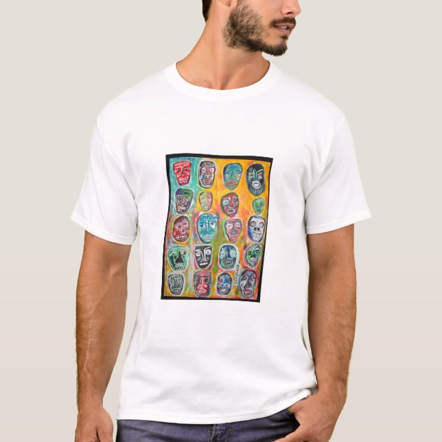 T-shirts 20 caras (Frente)