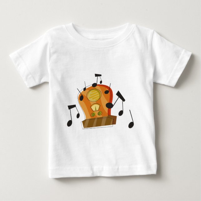 T-shirts 20 de agosto, dia de rádio nacional (Frente)