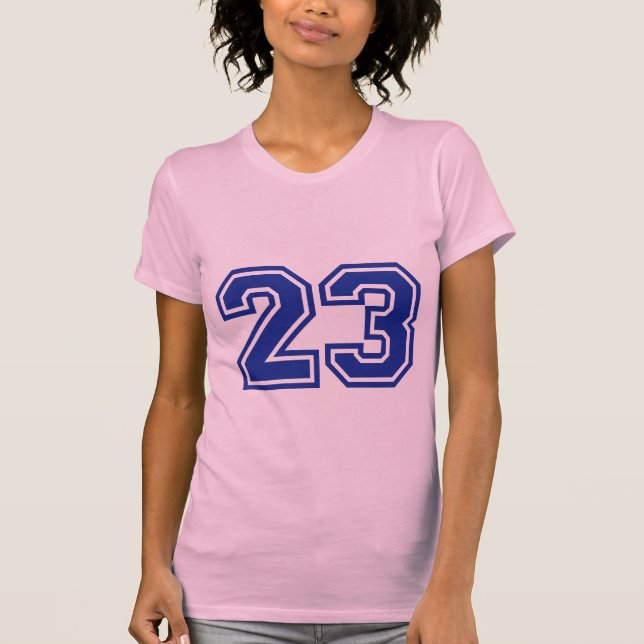 T-shirts 23 - número (Frente)