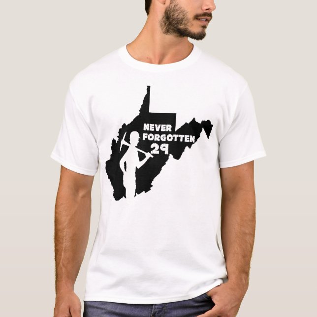 T-shirts 29 nunca esquecidos (Frente)