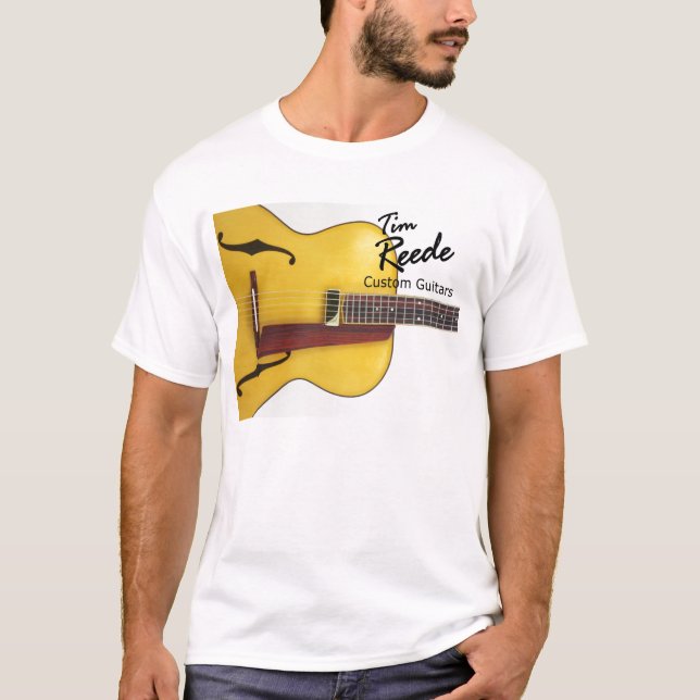 T-shirts #2-archtop-halfview, decalque de Tim Reede (Frente)