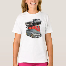 T-shirts 2 gerações - skyline GTR