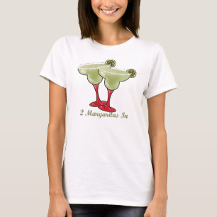 T-shirts 2 Margaritas Em