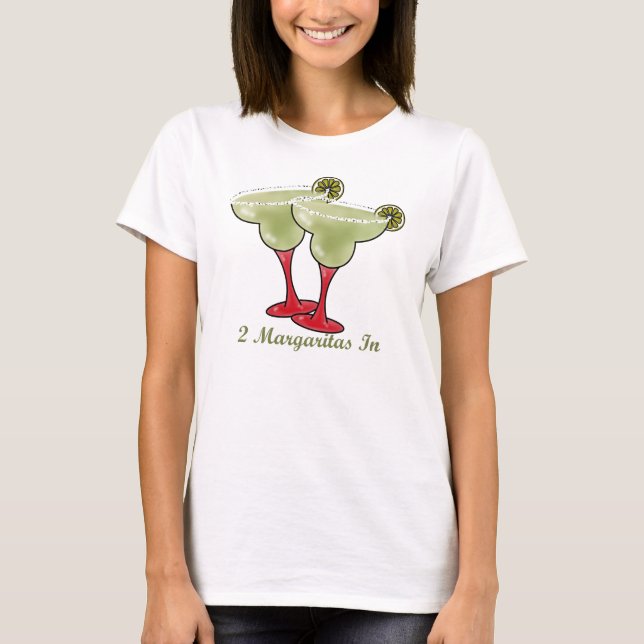 T-shirts 2 Margaritas Em (Frente)