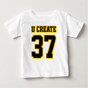 T-shirts 2 Side WHITE BLACK DOURADO Vress Jersey