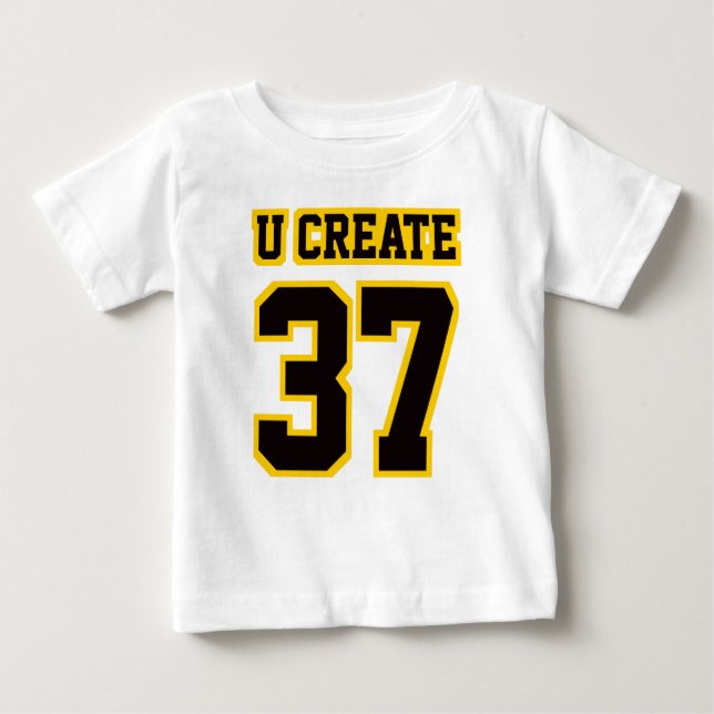 T-shirts 2 Side WHITE BLACK DOURADO Vress Jersey (Frente)
