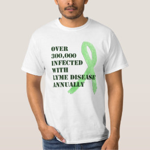 T-shirts 300 000 Infectados Anualmente pela Doença de Lyme