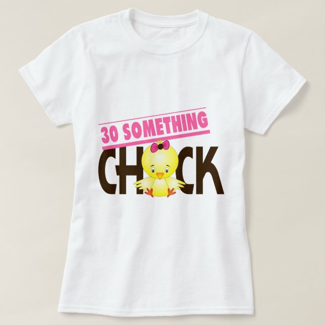 T-shirts 30-Algo pintinho 1 (Frente do Design)