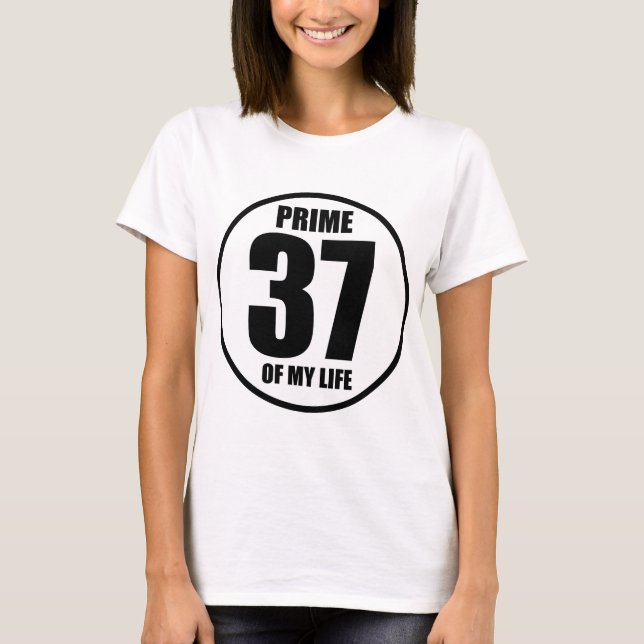 T-shirts 37 - prima de minha vida (Frente)