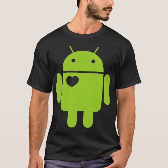 T-shirts <3 Android (Frente)