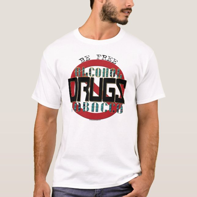 T-shirts 3 antinarcóticos (Frente)