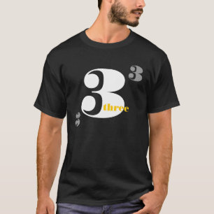 T-SHIRTS 3 TRÊS