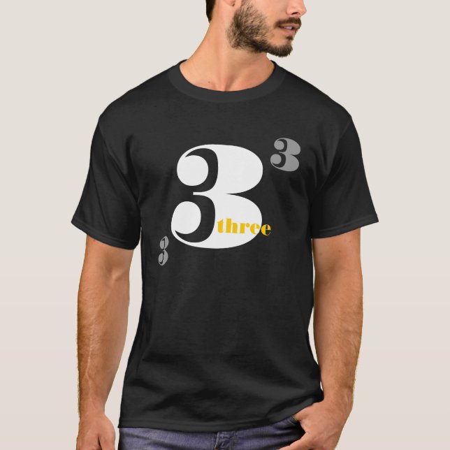 T-SHIRTS 3 TRÊS (Frente)