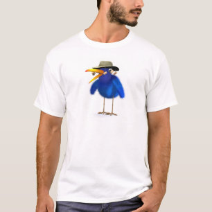 T-shirts 3d Blue Bird australiano