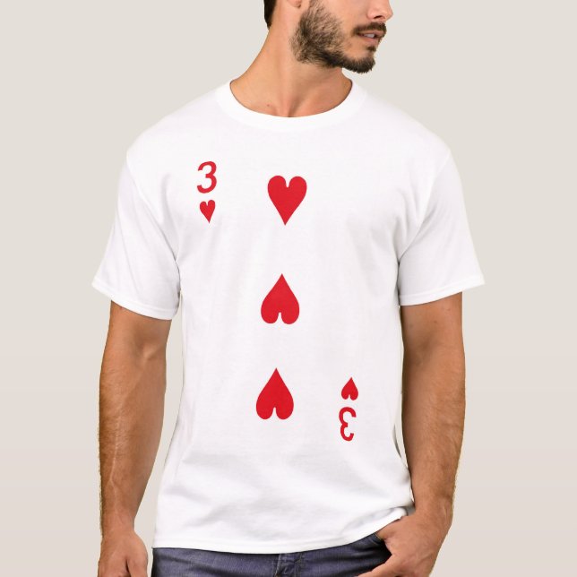 T-shirts 3ofHearts (Frente)