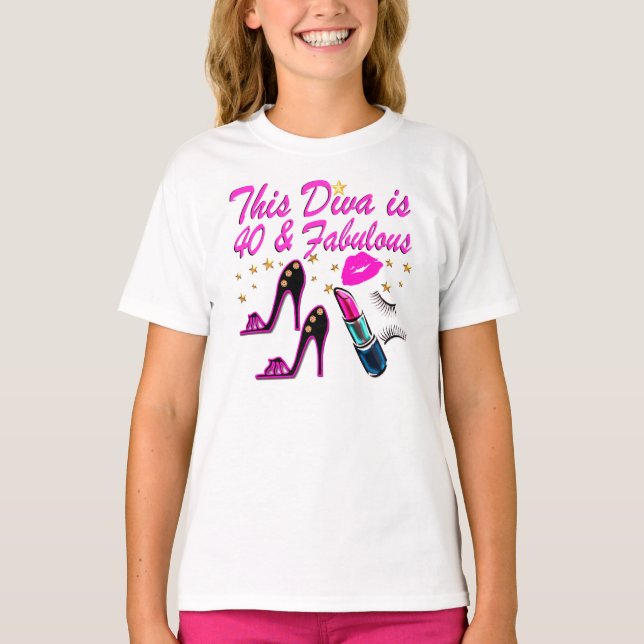 T-SHIRTS 40ª PARTE DIVA (Frente)