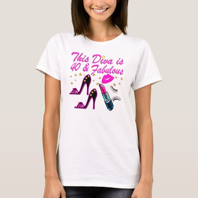 T-SHIRTS 40ª PARTE DIVA (Frente)