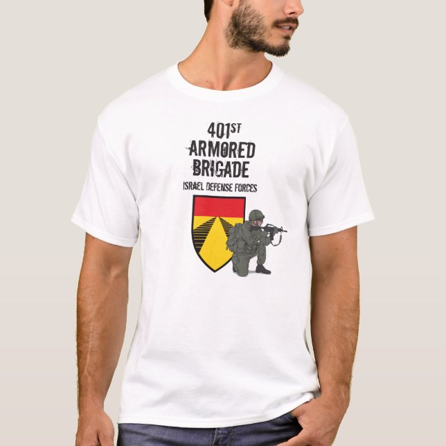 T-shirts 401Brigada Armada de ruas, IDF (Frente)