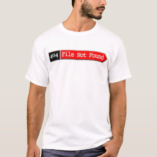 T-shirts 404 - Arquivo não encontrado