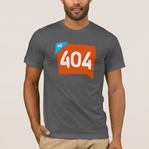 T-shirts 404 Klout não encontrado