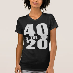 T-shirts 40 são os 20 novos