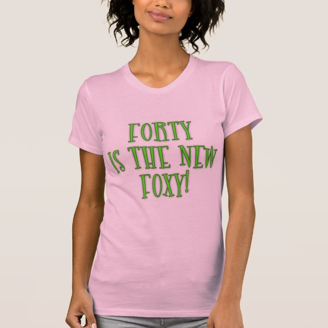 T-shirts 40 são os produtos Foxy novos (Frente)