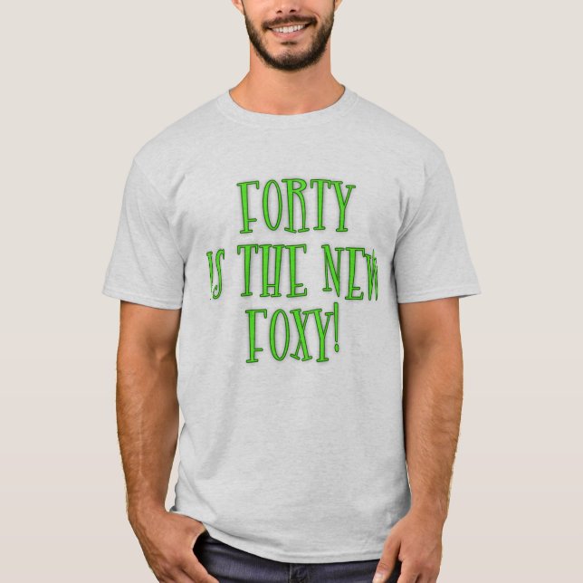 T-shirts 40 são os produtos Foxy novos (Frente)