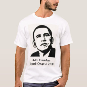 T-shirts 44o Presidente Barack Obama 2008