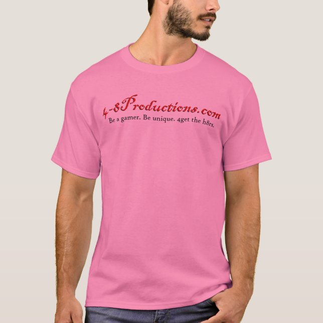 T-shirts 4-8T-shirt (rosa) (Frente)