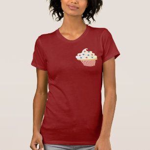 T-shirts 4o do cupcake de julho