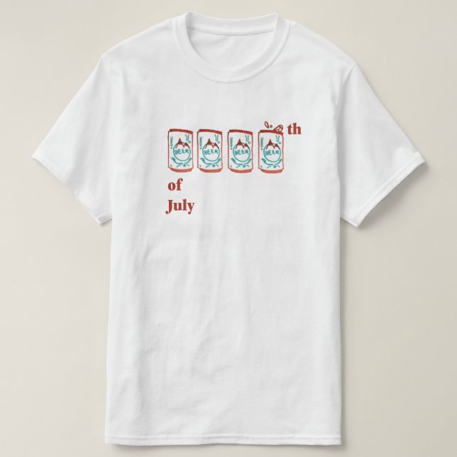T-shirts 4o julho (Frente do Design)