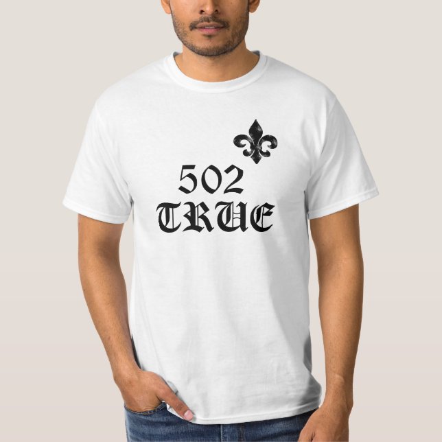 T-shirts 502 costume VERDADEIRO T (Frente)