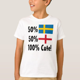 T-shirts 50% Sueco 50% Inglês 100% Cuta