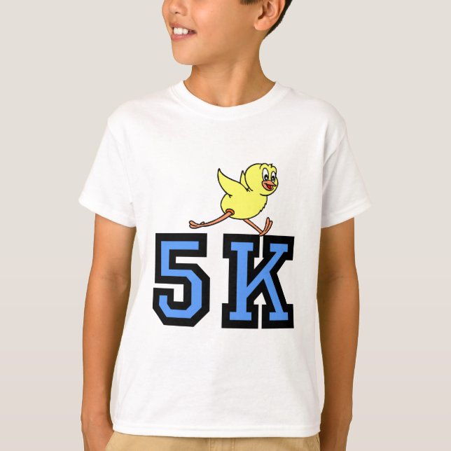 T-shirts 5K bonito (Frente)