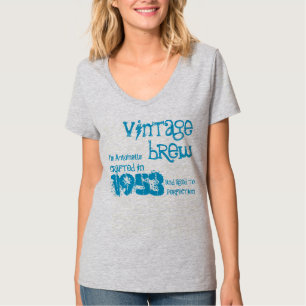 T-shirts 60th Fermentação 1953 do vintage do presente de