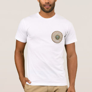 T-shirts [63.3] Round Tibetano "OM" Mantra Mandala