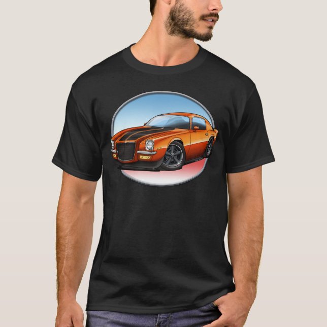 T-shirts 70-73 B alaranjado Camaro.png (Frente)