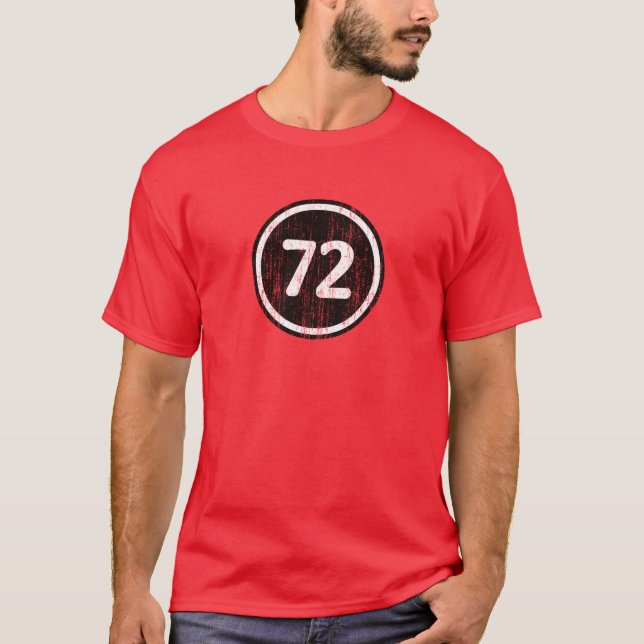 T-shirts #72 vintage B&W (Frente)