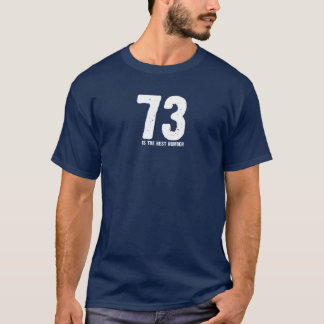T-shirts 73 são o melhor número