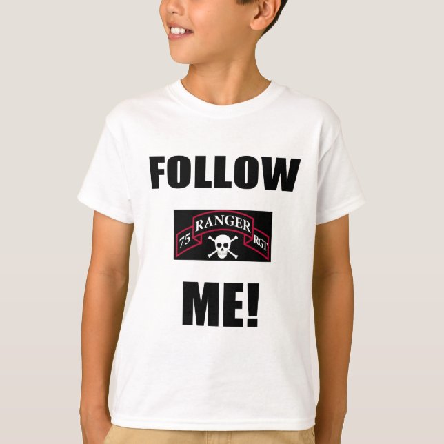 T-shirts 75th Regimento de guarda florestal (Frente)