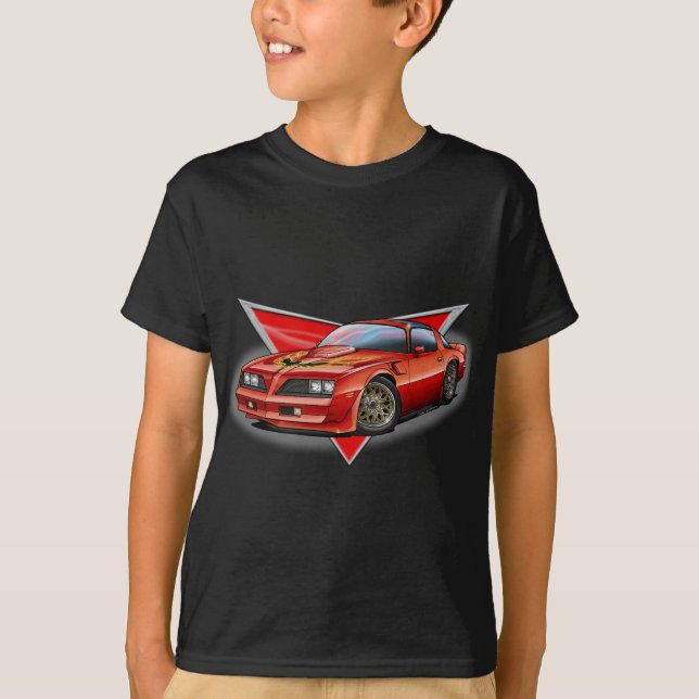T-shirts 77-78 Firebird vermelho Ta (Frente)