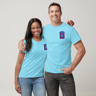 T-shirts 82ª divisão aérea veteranos do Exército