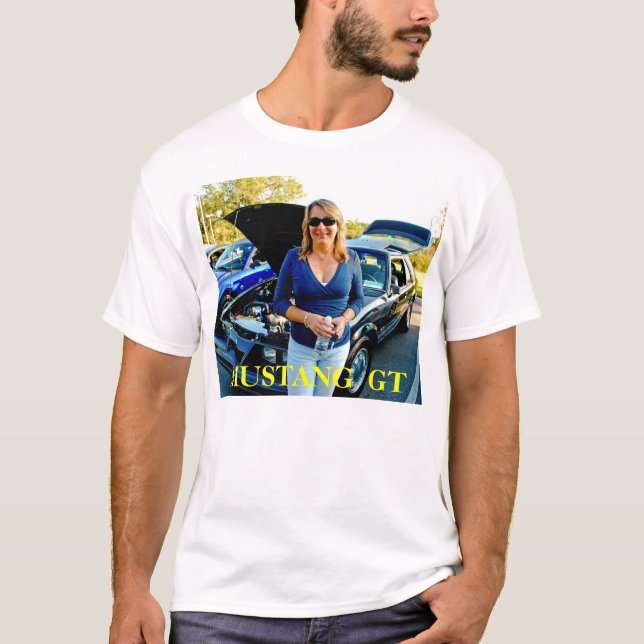 T-shirts 85 mustang GT (Frente)