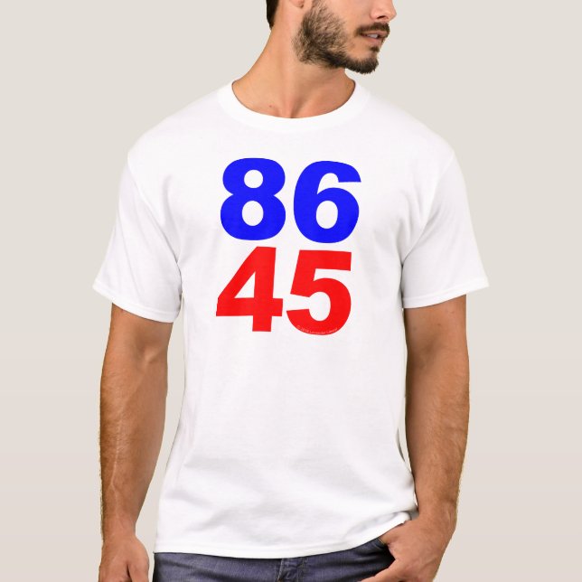 T-shirts 86 45 (para ele) (Frente)