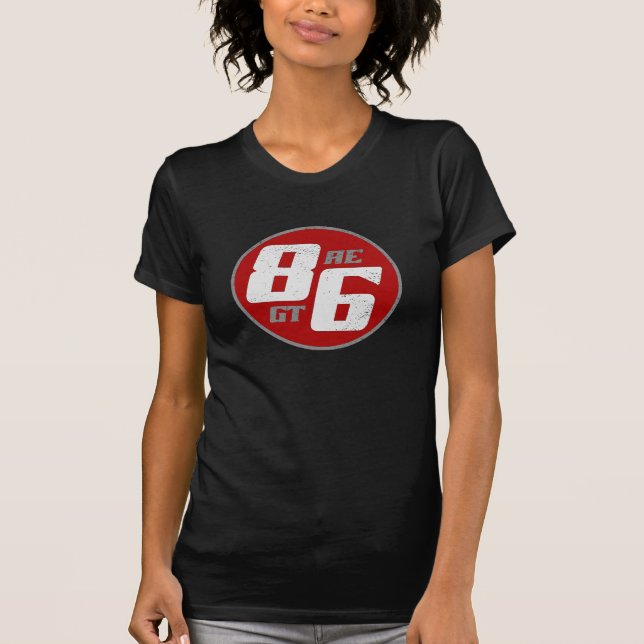T-shirts 86 AE ou GT? (Frente)
