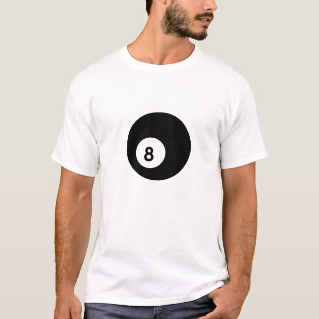 T-shirts 8-Ball (Frente)