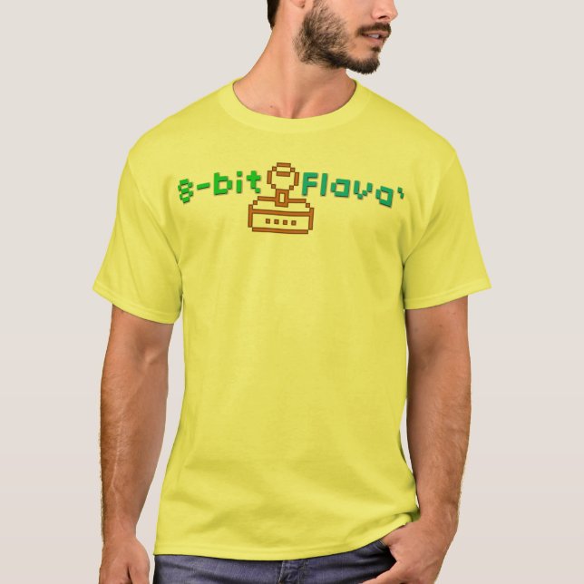 T-shirts 8bit Flava (Frente)