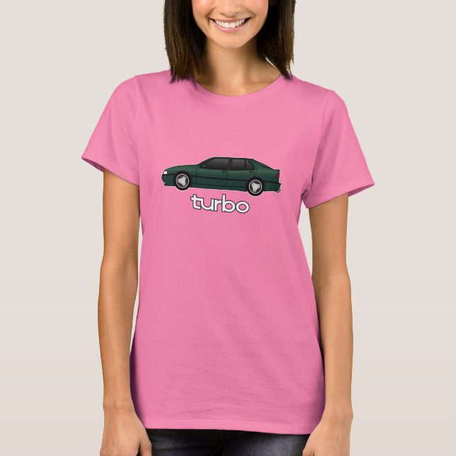 T-shirts 9000aero verde (Frente)