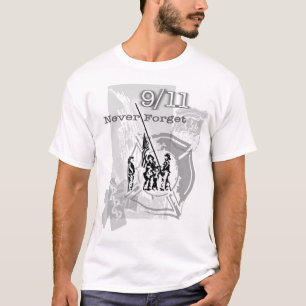 T-shirts 911 nunca esqueça